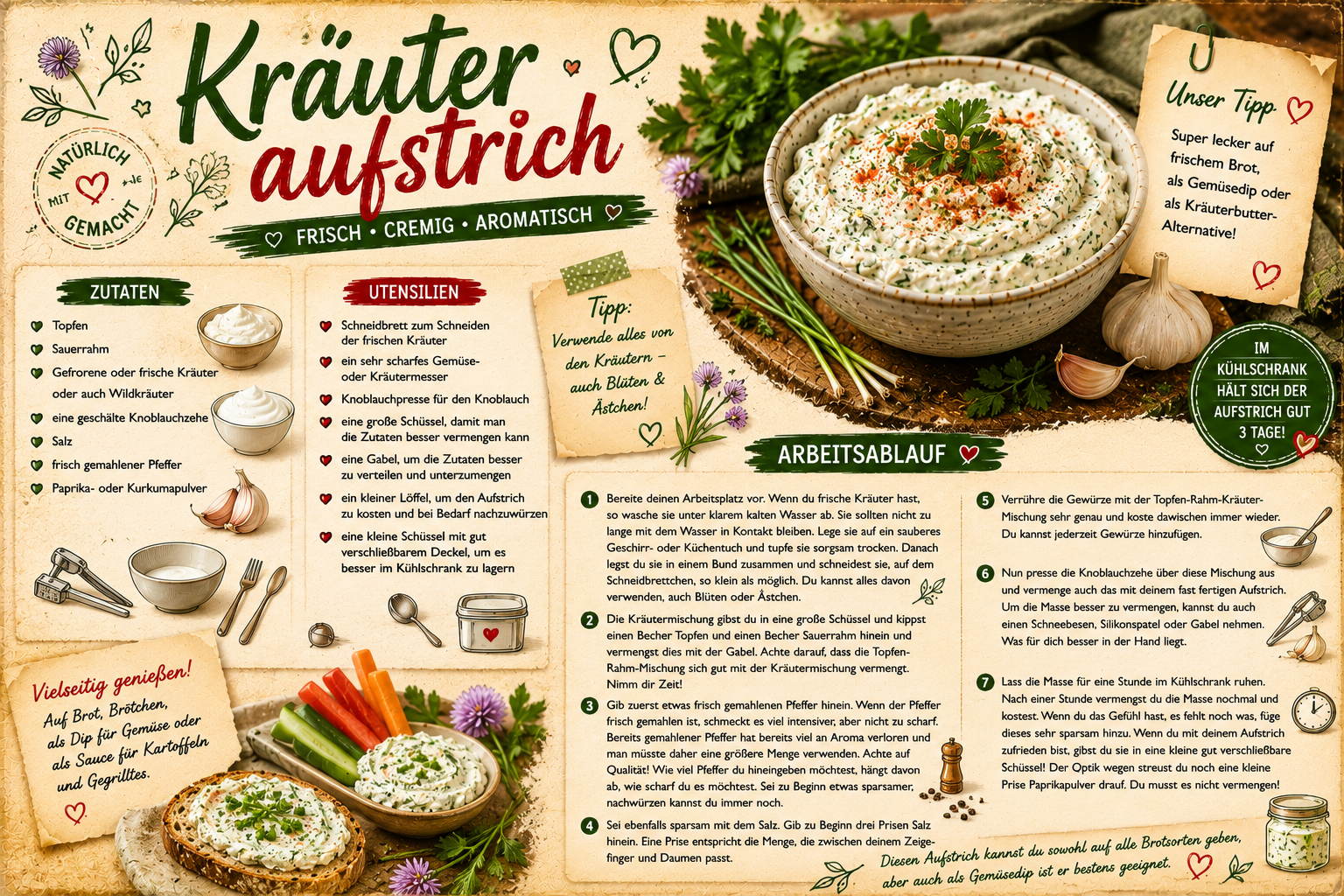 Kräuteraufstrich
