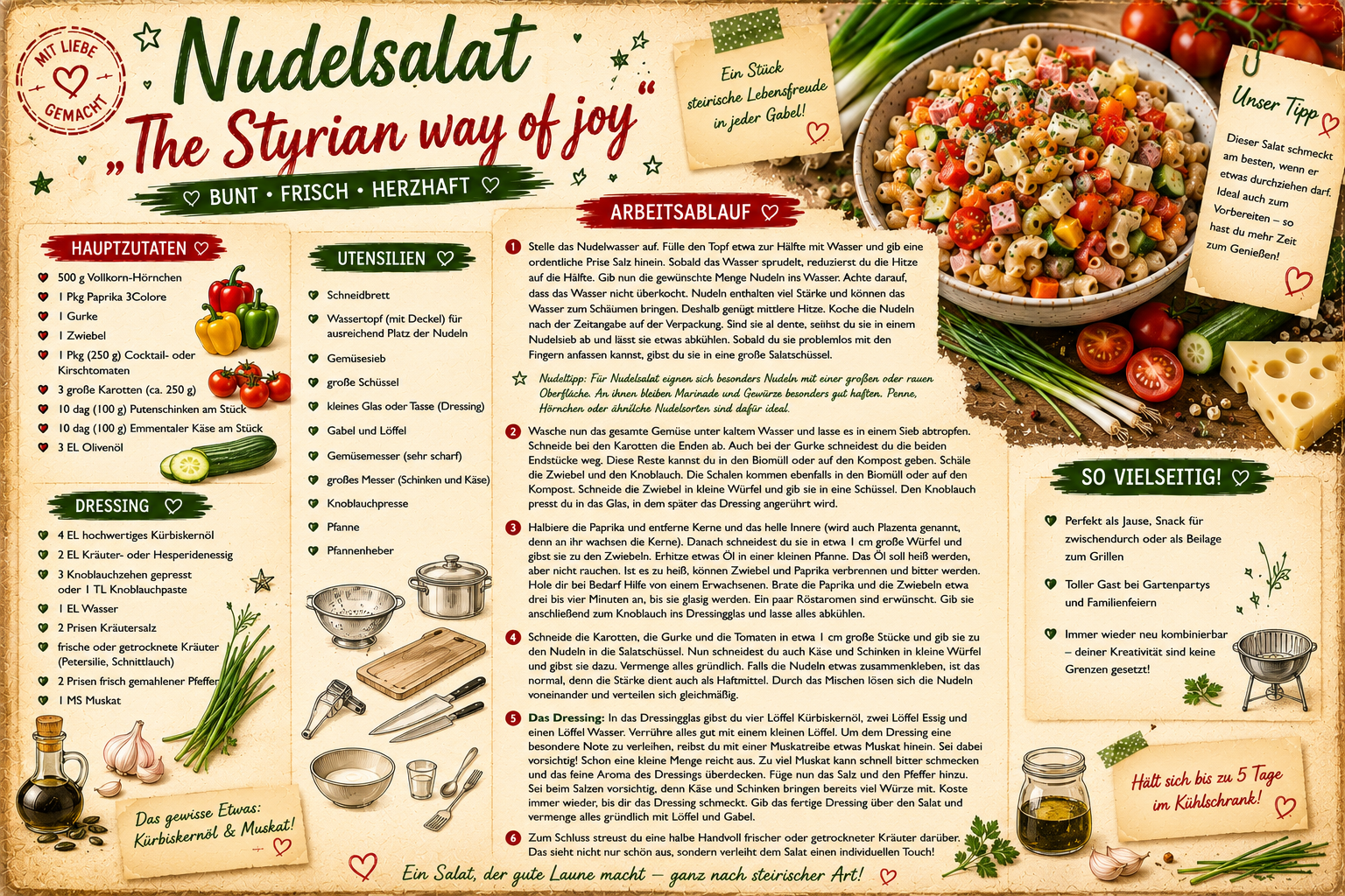 Nudelsalat - The Styrian Style