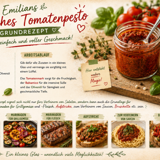 Emilians magisches Tomatenpesto