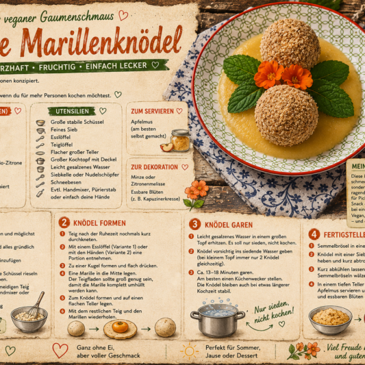 Vegane Marillenknoedel
